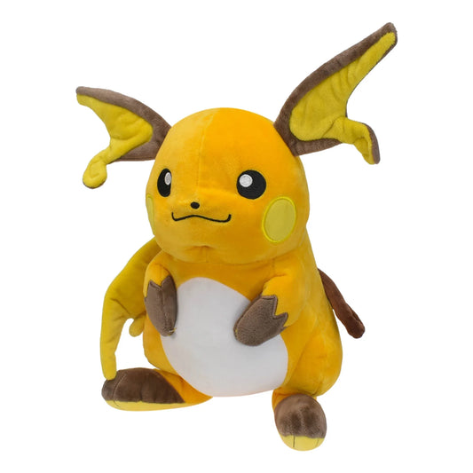 Pokemon Raichu Plush Toy – 14" Pokémon Evolution Stuffed Animal