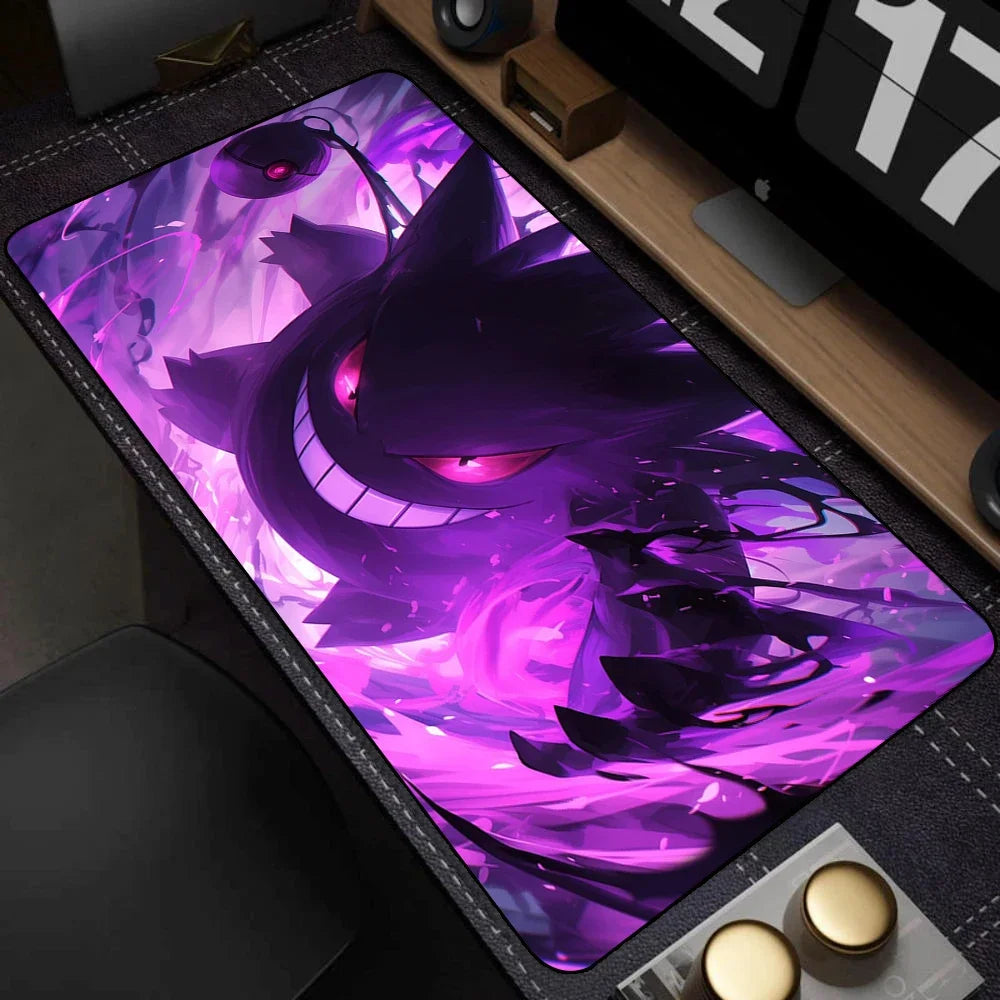 Colorful Gaming Keyboard Rug XXL Anime Mouse Pad Gengar Pokémon Mat