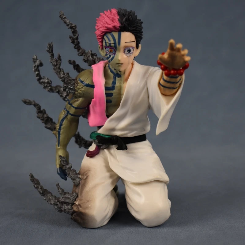 In Stock 13cm Demon Slayer Akaza Hakuji PVC Action Figure Doll