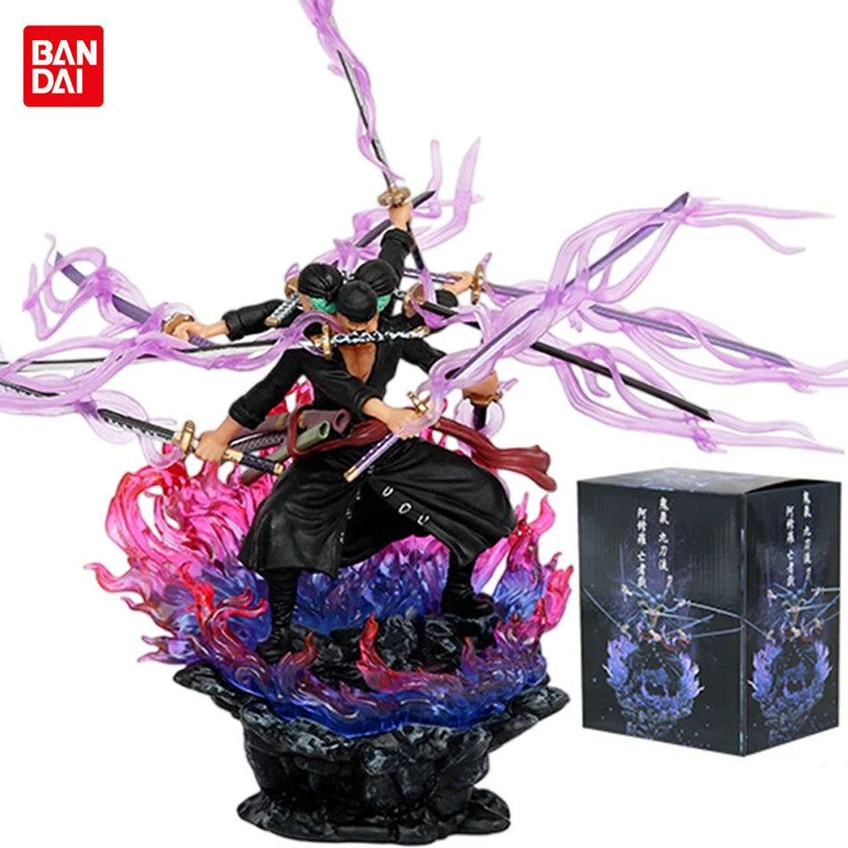 5.9" Asura Zoro Figure – One Piece PVC 9-Sword Style Statue