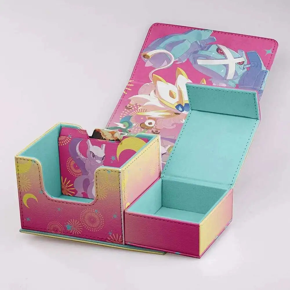 AnimeSnacks Deck Box Card Organizer MTG TCG Baseball Card Holder Case