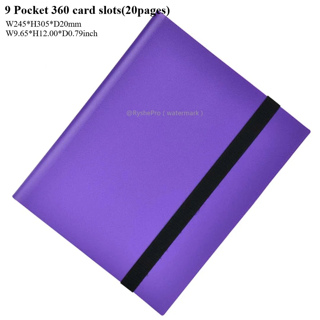 360 Pocket Card Binder – Side Loading Trading Card Album for MTG, Pokémon, Yu-Gi-Oh