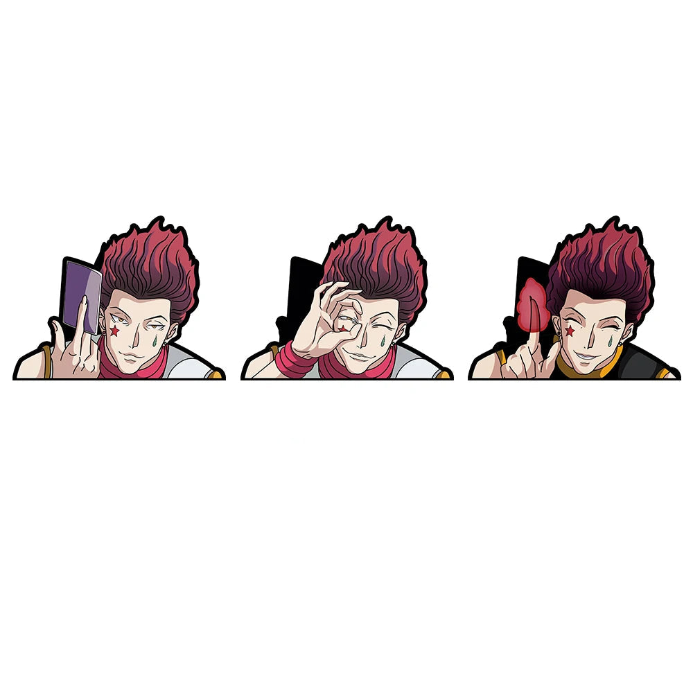 Hisoka 3D Motion Sticker – Hunter x Hunter Anime Decal