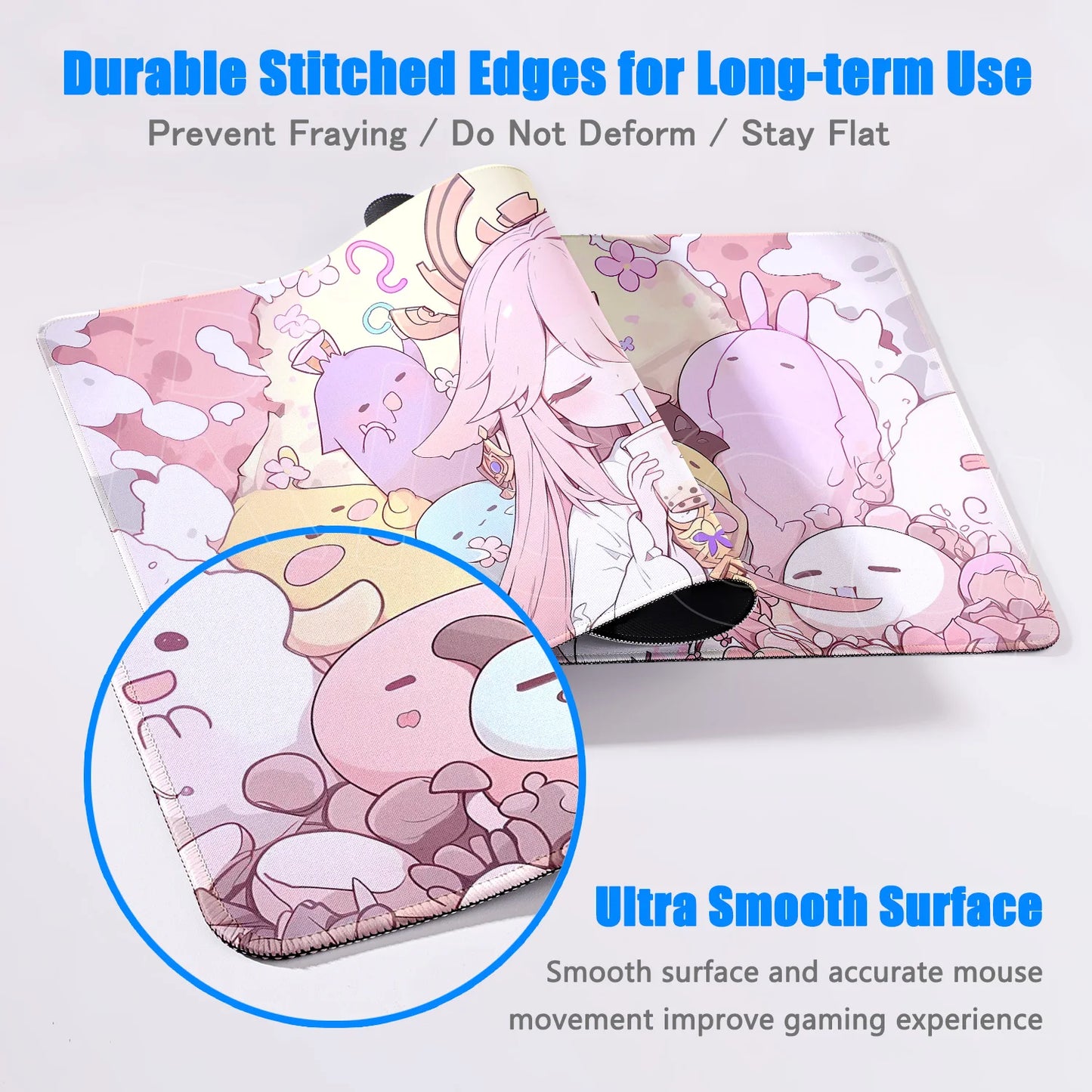 Riccu “Kawaii Ganyu” XXL Mouse Pad