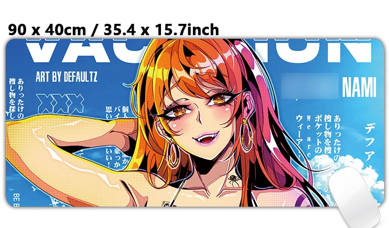 Maxoc “Vacation Nami” XXL Mouse Pad Playmat – 35.4 in x 15.7 in