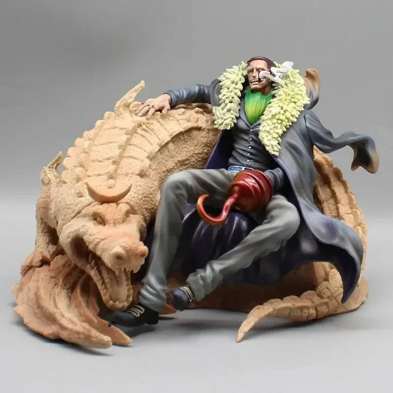 7.1" Crocodile Figure – One Piece Shichibukai Anime PVC Statue