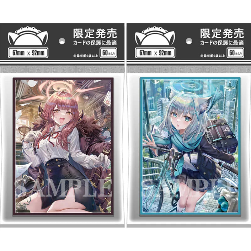 Blue Archive Shiroko Card Sleeves – 60PCS Anime TCG Protectors