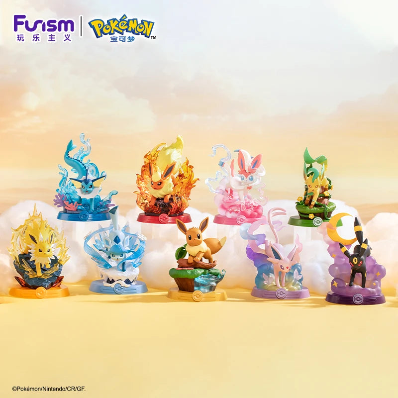 Eevee Evolution Blind Box Set – Pokémon Adventure Figures (9-Pack)