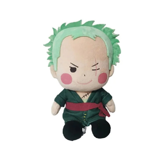 One Piece Zoro Plush Toy 9.84 Inch Stuffed Anime Doll Cute Collectible