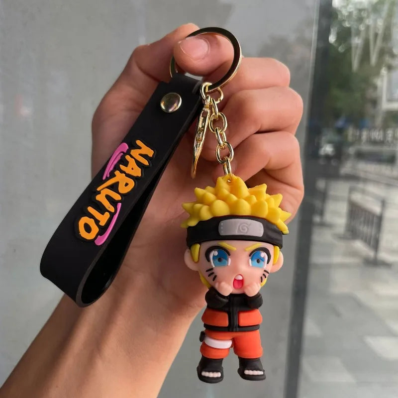 Cute Naruto Uzumaki Keychain Cartoon Pendant Bag Car Decoration