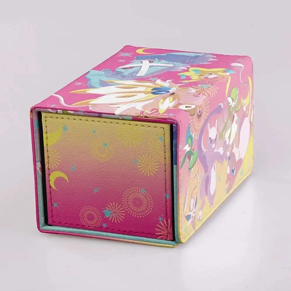 AnimeSnacks Deck Box Card Organizer MTG TCG Baseball Card Holder Case