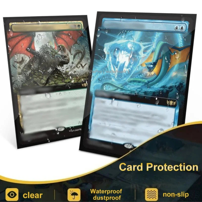 Fire Lion Matte Card Sleeves – 66x91mm (100 Pack)
