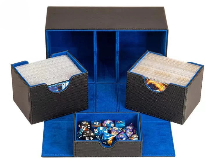 TCG Card Storage Box 200+ Capacity – MTG Pokémon Token Organizer Gift