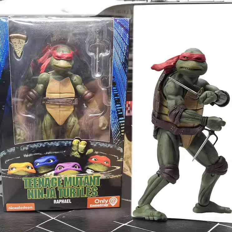 Ninja Turtle Anime Action Figure Neca 1990 Film Limited Edition PVC