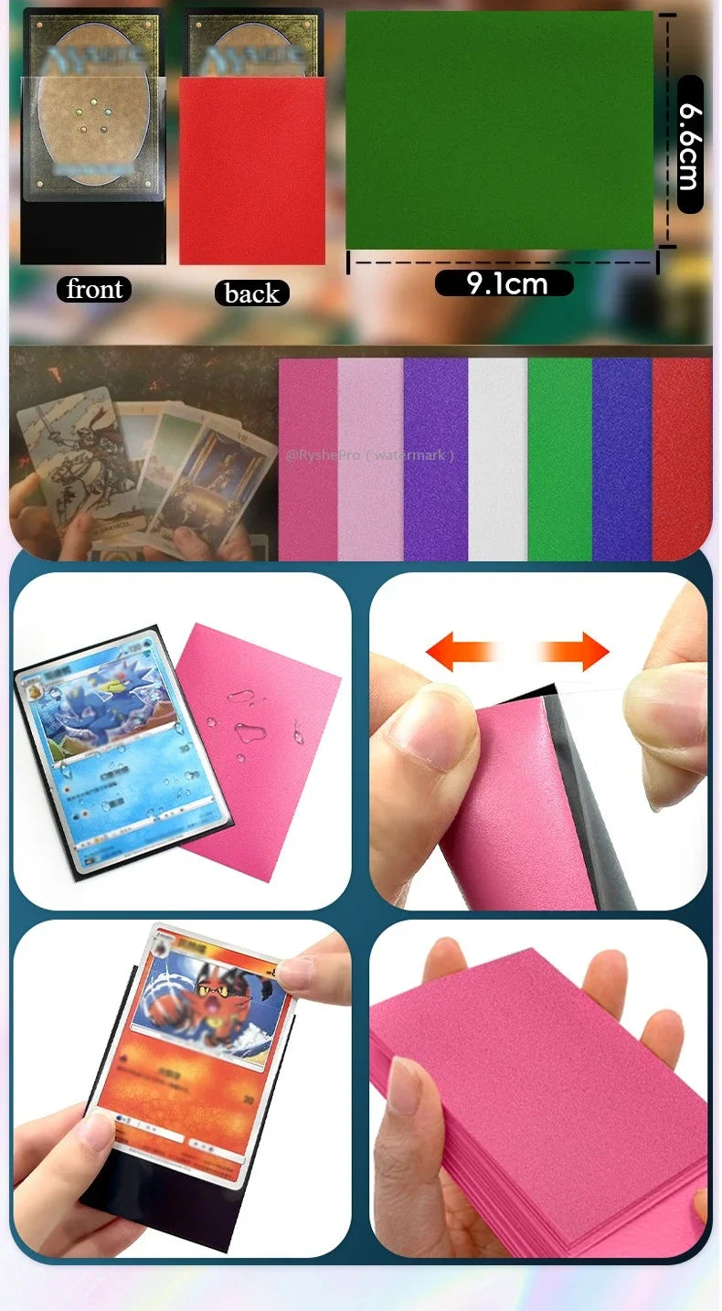 Fire Lion Matte Card Sleeves – 66x91mm (100 Pack)