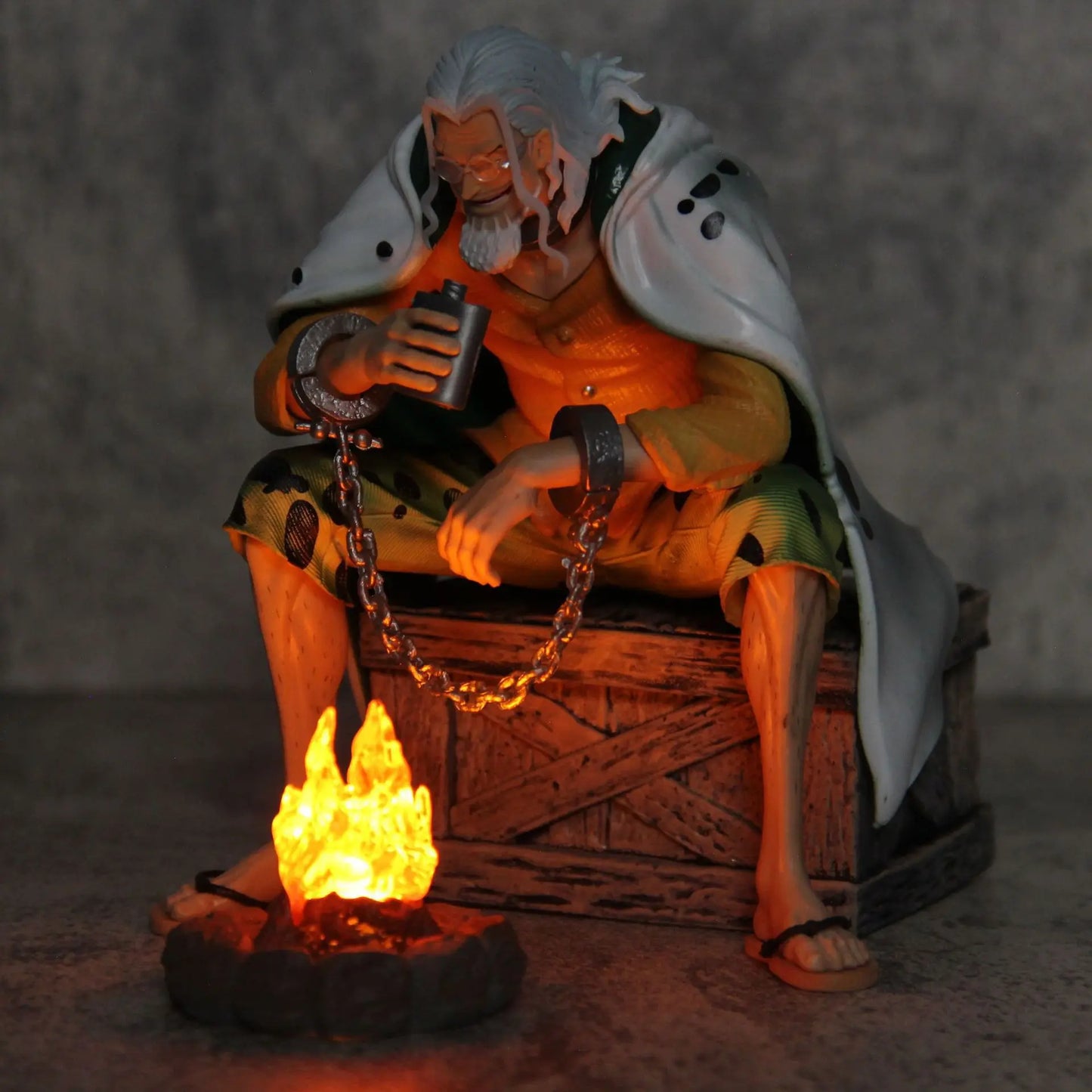 5.9" Silvers Rayleigh Figure – One Piece PVC Sitting Pose Statue