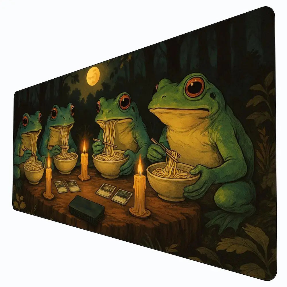 Frog Wizard Mouse Pad Large Desk Mat Gaming Mat PC Accessories