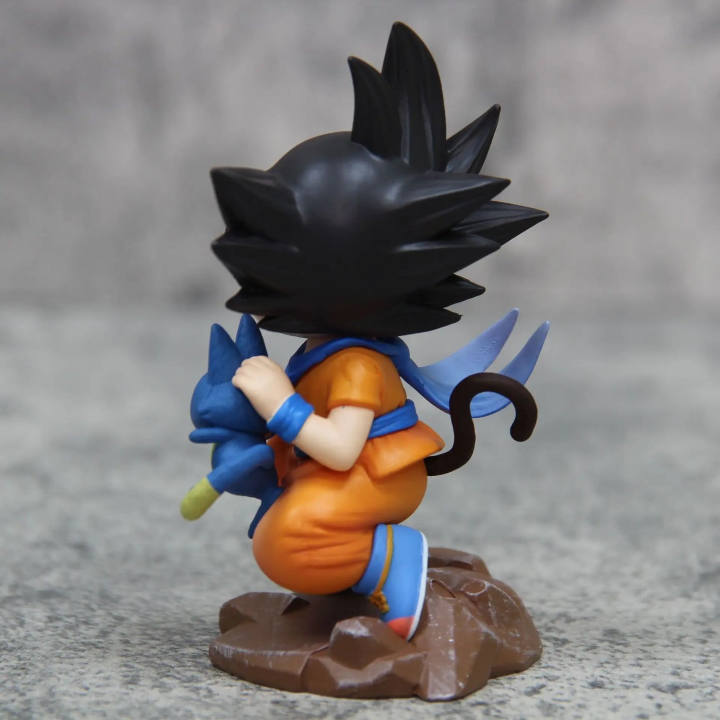 Childhood Goku & Puar Figure – Dragon Ball PVC Collectible Statue