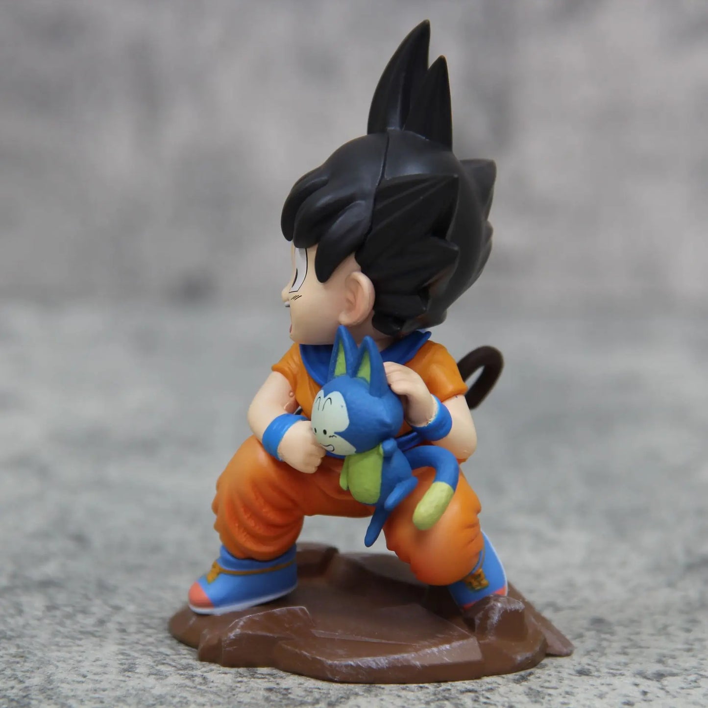 Childhood Goku & Puar Figure – Dragon Ball PVC Collectible Statue