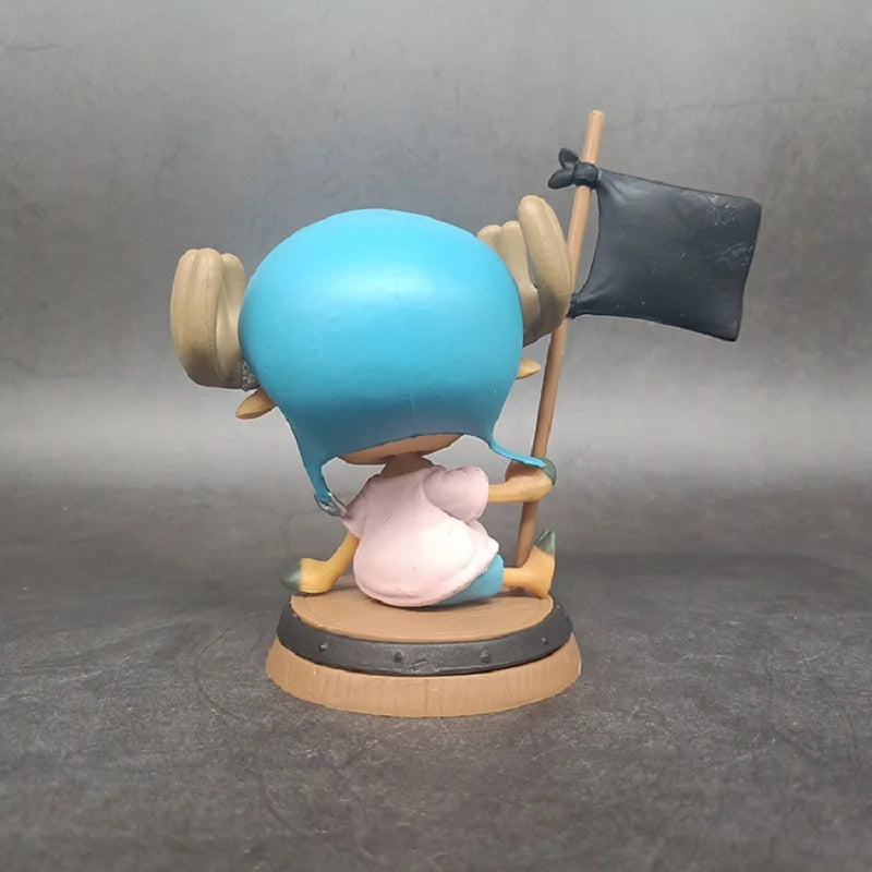One Piece 3.5" Chopper Figure PVC Flag Edition Tony Tony Statue