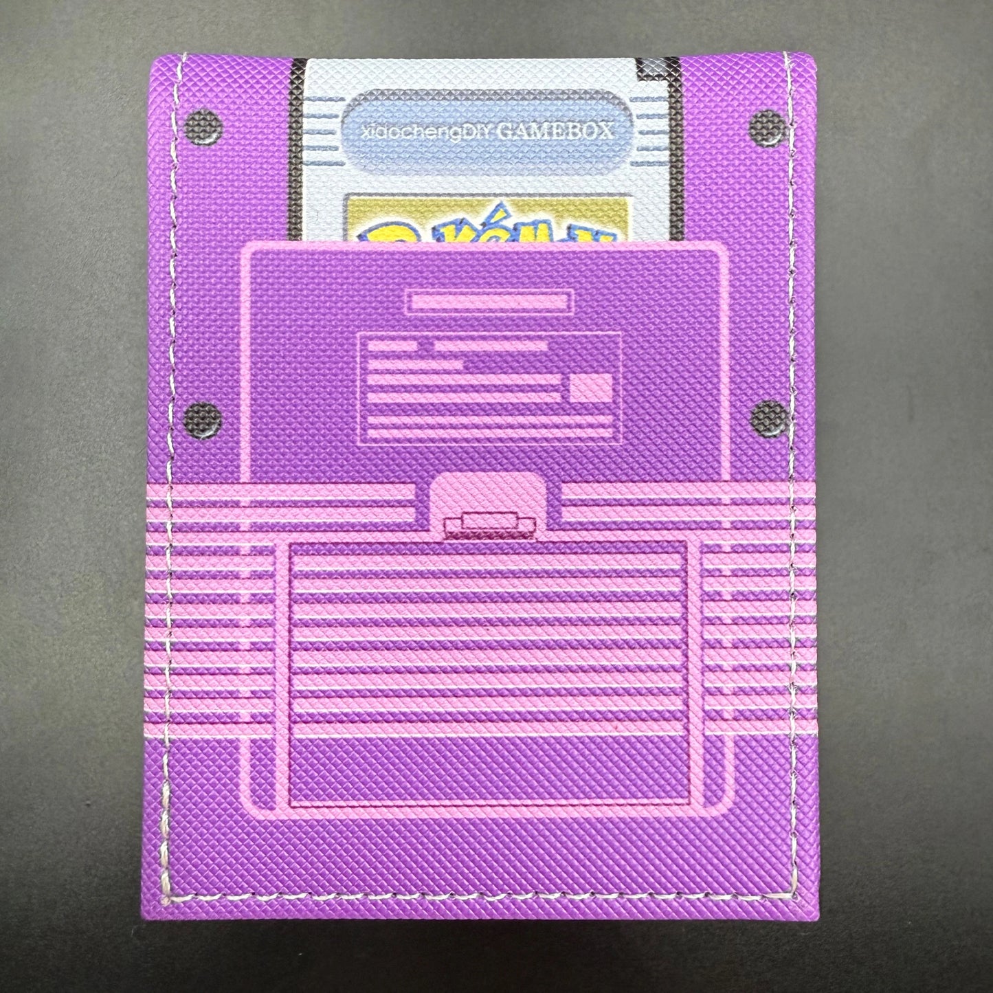 Diy Ptcg Trainer Ash Ketchum Iono Pixel Card Storage Box Anime Gift