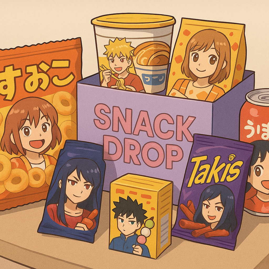 Anime Snacks & Snack-Inspired Merch: The Ultimate Guide: Explore anime snacks, Takis anime collabs, Japanese anime snacks,…