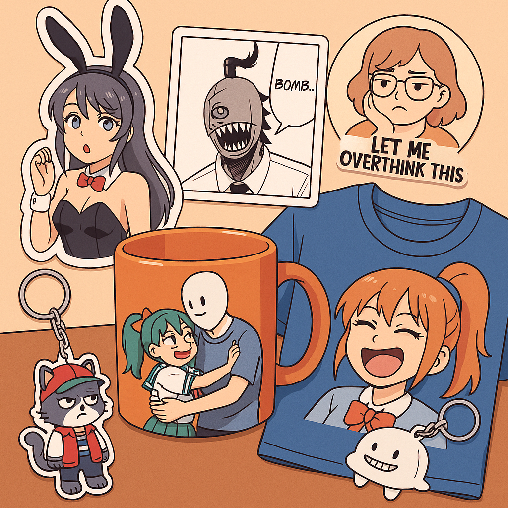 Weird and Wonderful Anime Merch You Didn’t Know Existed: Discover weird and wonderful finds in unique anime merch: bunny g…