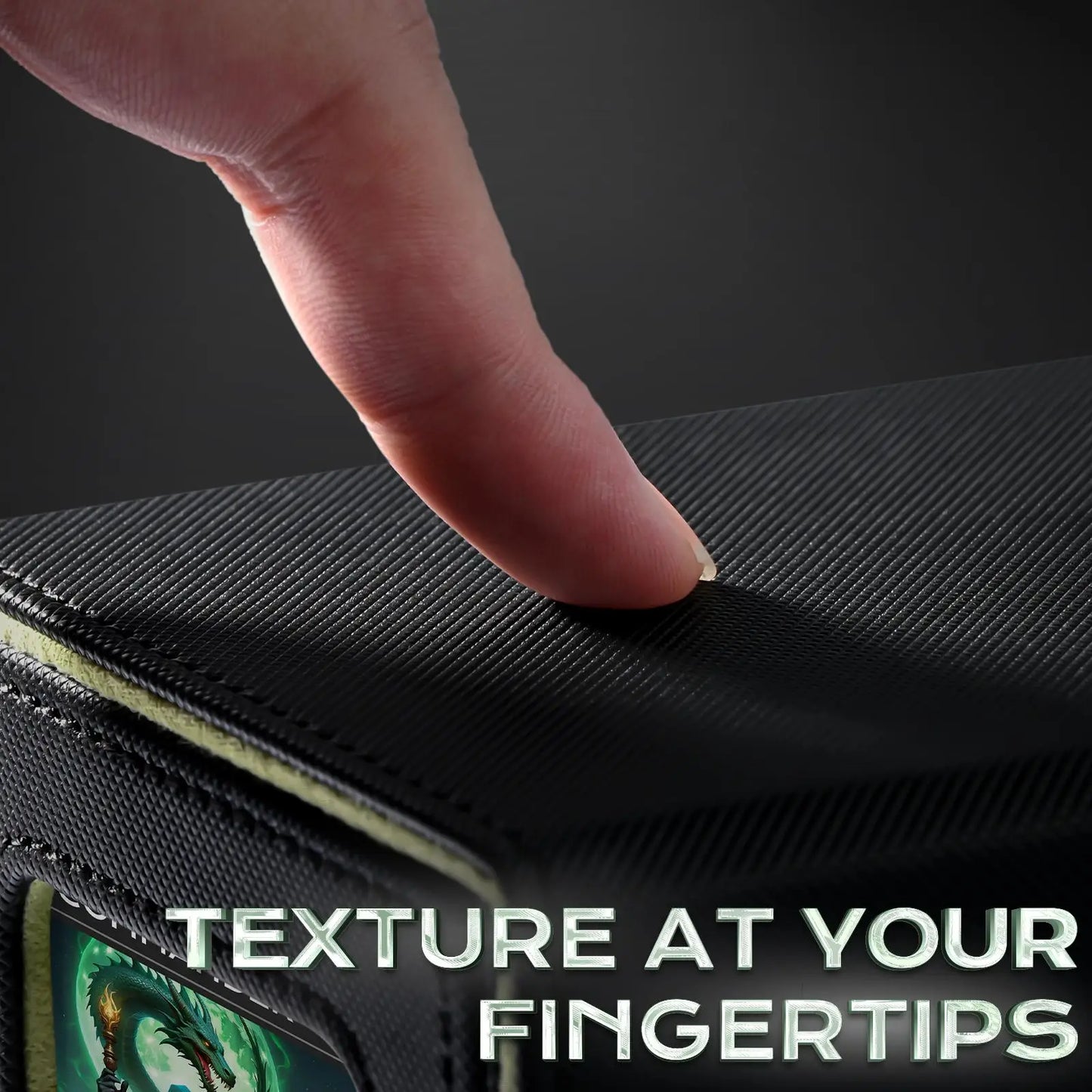 Card Deck Box Display Window Perfect Gift MTG Commander Holds 200 Cards