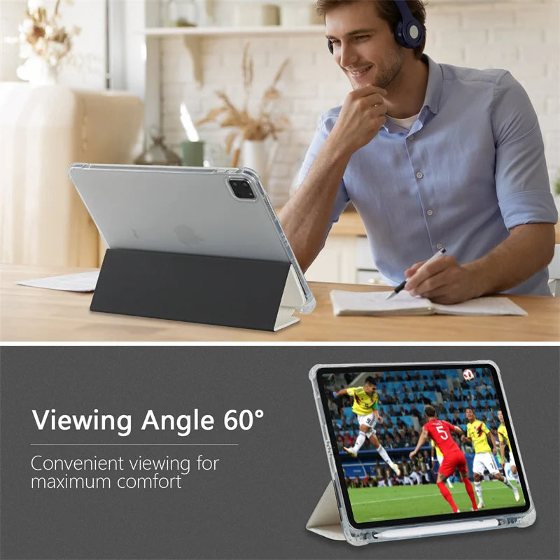 Kawaii Cat iPad Case 11 inch Pro Air Mini Cute Protective Cover