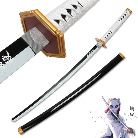 40.9-Inch Sabito Bamboo Katana – Demon Slayer Cosplay Sword Prop