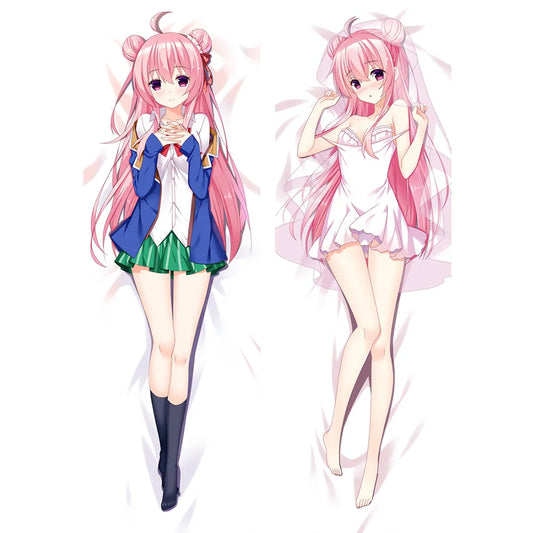 Happy Sugar Life Matsuzaka Satou Waifu Dakimakura Hug Pillow Case