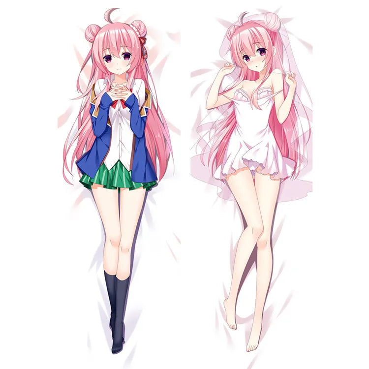 Happy Sugar Life Matsuzaka Satou Waifu Dakimakura Hug Pillow Case