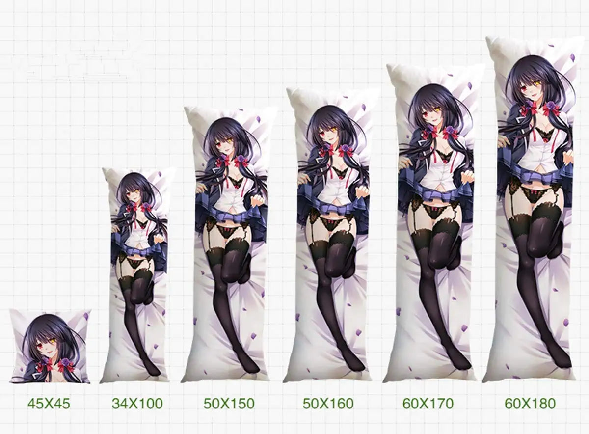 WAIFU Anime Busujima Saeko HIGHSCHOOL OF THE DEAD Pillow Case Cover