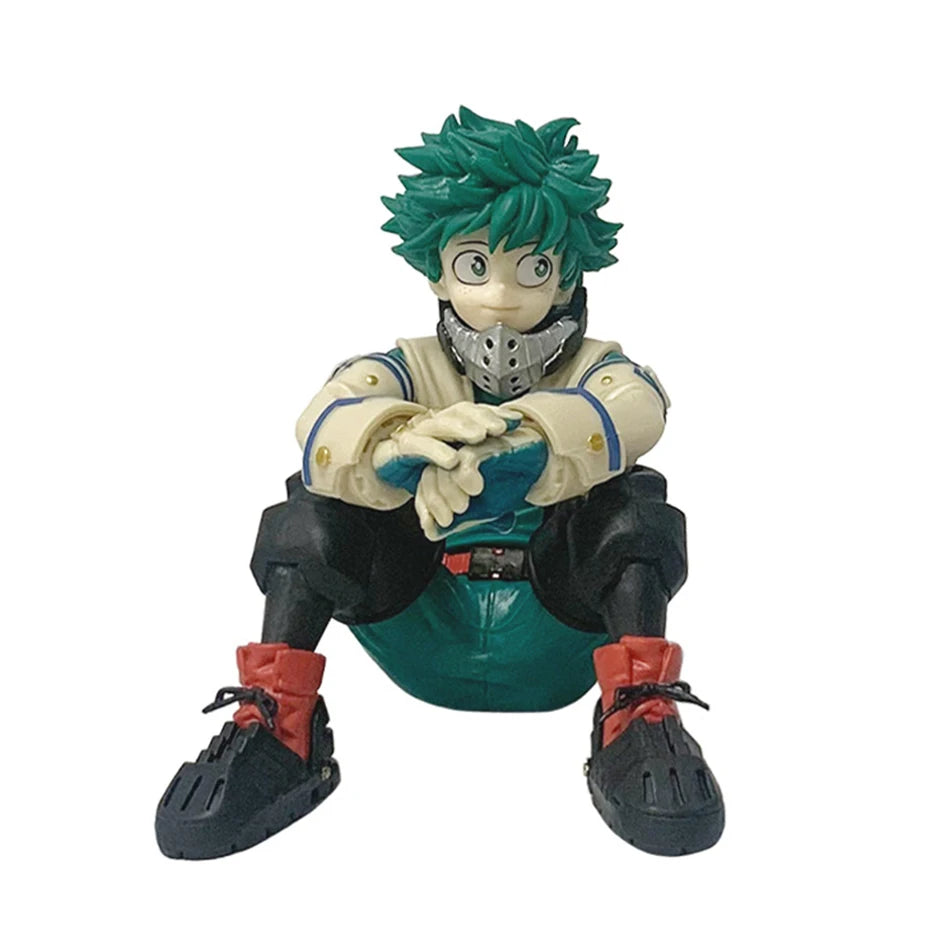 **** 10cm Q Version My Hero Academia Figures Midoriya Bakugou Ochaco Kids Gift