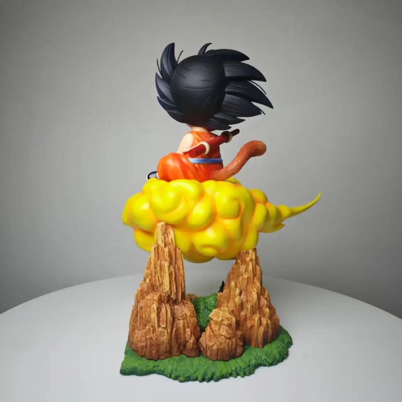 **** In Stock 20cm Dragon Ball Goku PVC Action Figure Sitting on Cloud