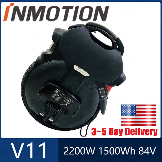 INMOTION V11 Electric Unicycle – 2200W Motor, 1500Wh Battery, Air Suspension
