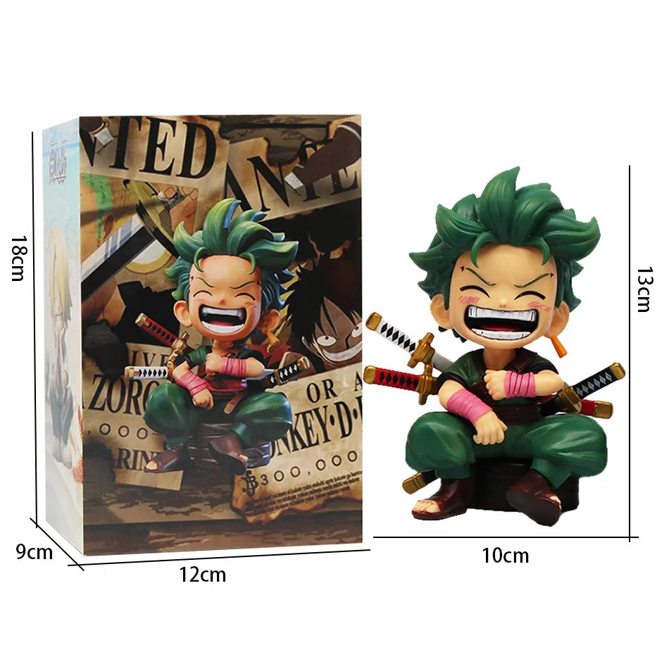 Zoro One Piece Figure 5" Anime PVC Action Statue Toy