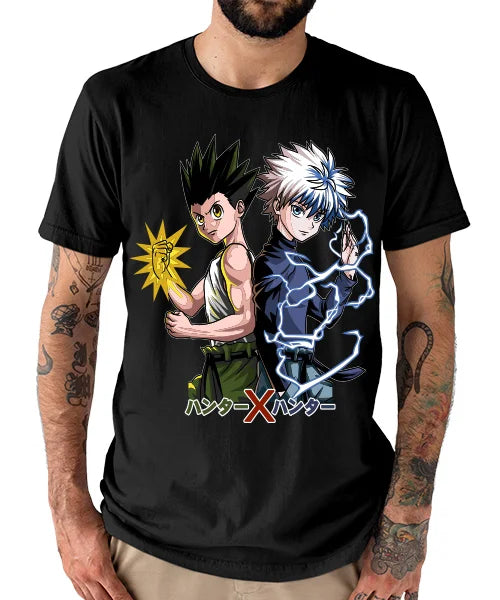 Hunter x Hunter T-Shirt – Gon Freecss & Killua Zoldyck (Unisex)