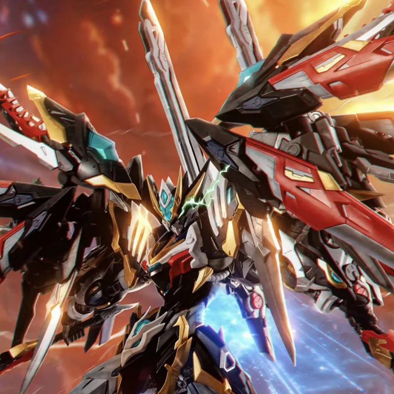 MOTOR NUCLEAR MG 1/100 GAN JIANG MNP-XH12 Alloy Model Robot Figure