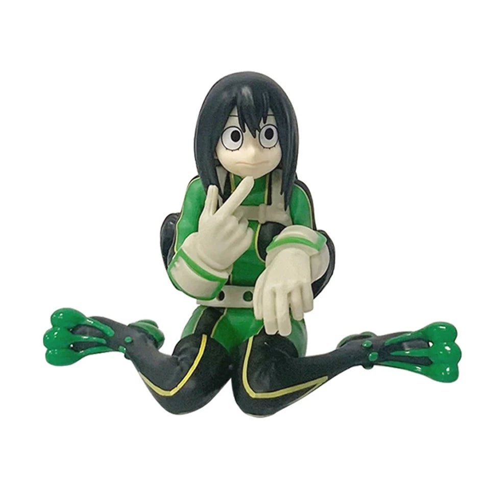 **** 10cm Q Version My Hero Academia Figures Midoriya Bakugou Ochaco Kids Gift