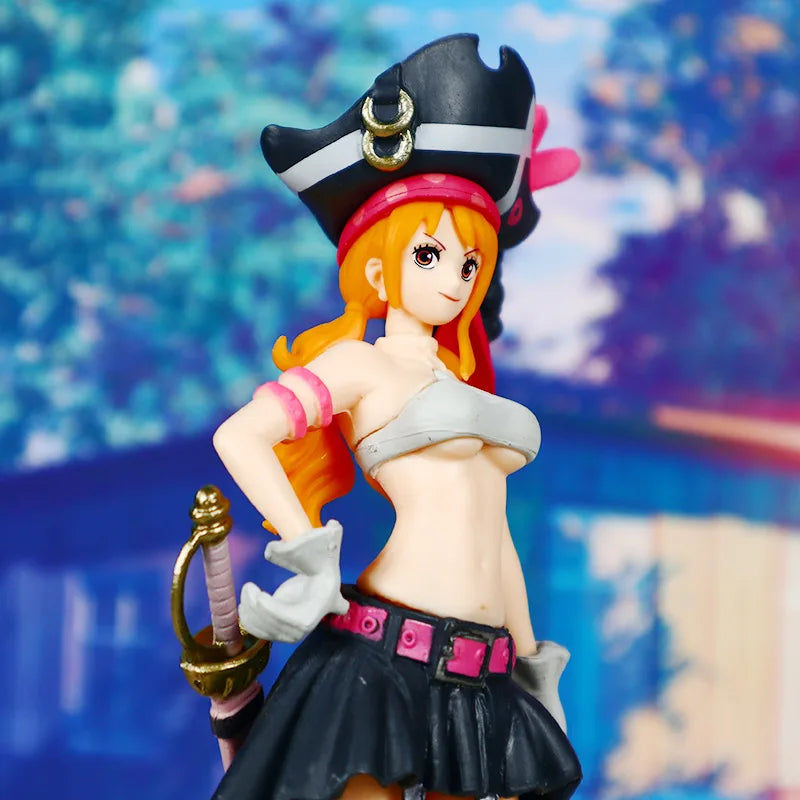 7.5" Nami Figure – One Piece Warrior PVC Anime Statue