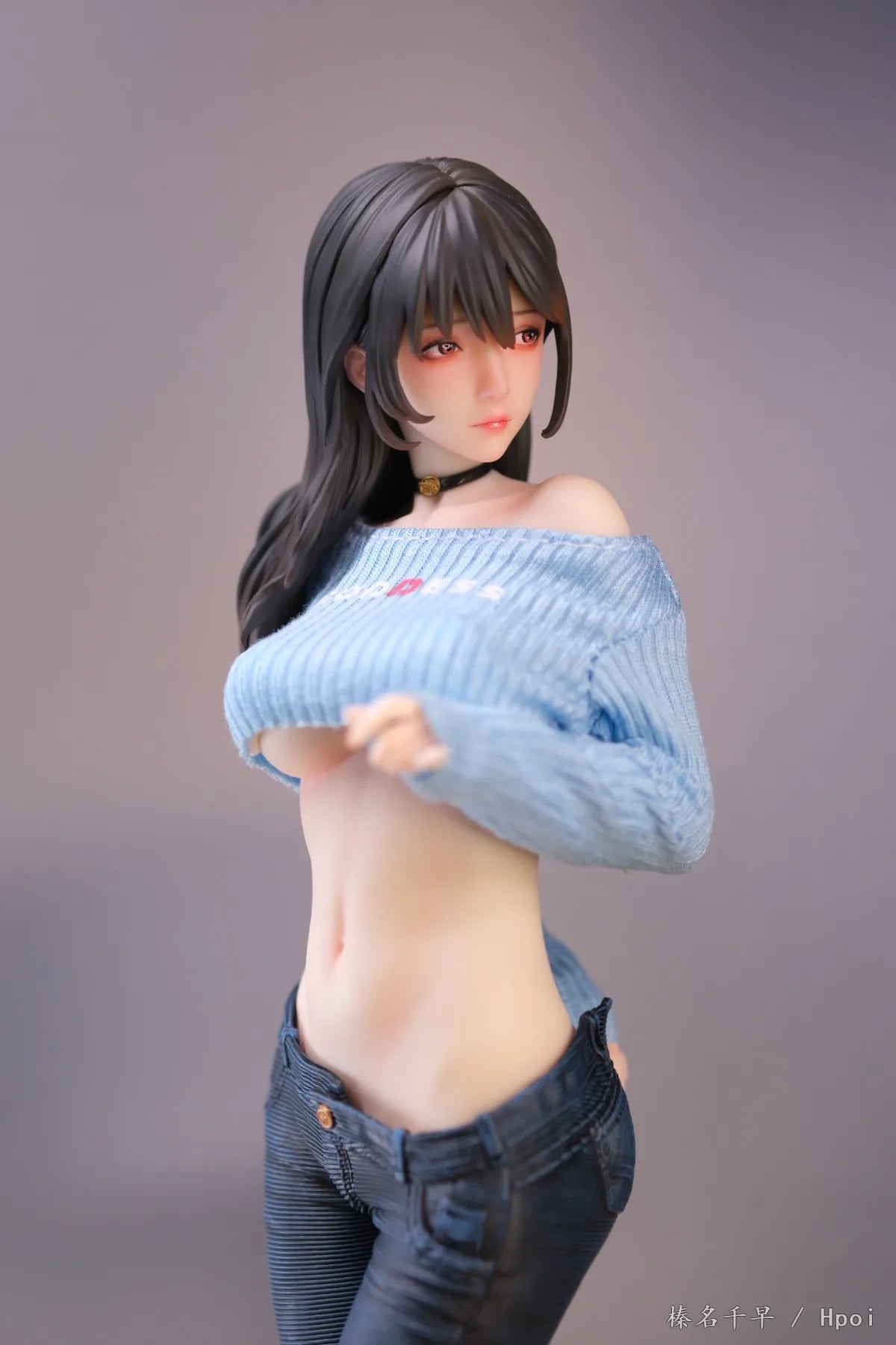 TYCTOYS 27cm Hitomio She Is Real Guitar Sister Anime Figure Model Toy