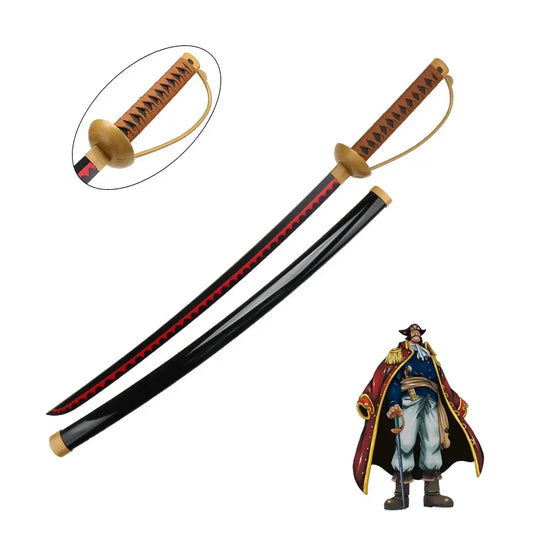 Gol D. Roger 41-Inch Cosplay Sword – Bamboo Anime Replica Katana