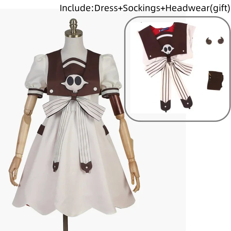Yashiro Nene Cosplay Costume – Toilet-Bound Hanako-kun Summer Outfit Set with Wig and Accessories