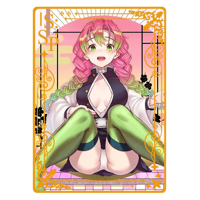 Goddess Story Metal Card Anime Swimwear Girl Collection