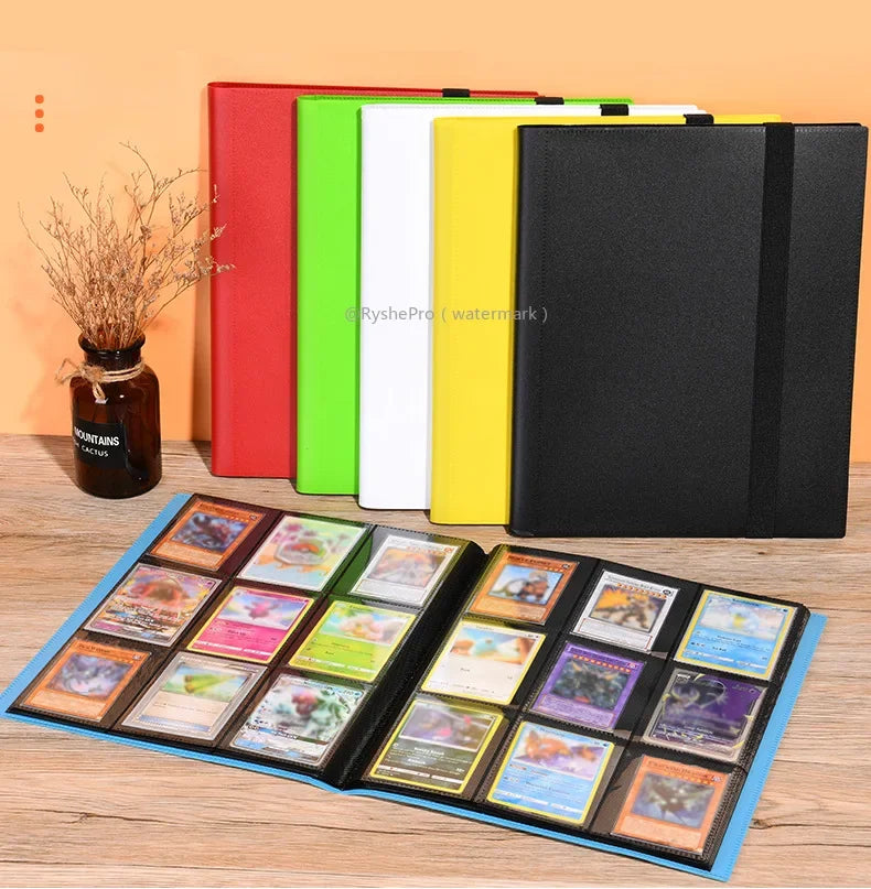 360 Pocket Card Binder – Side Loading Trading Card Album for MTG, Pokémon, Yu-Gi-Oh