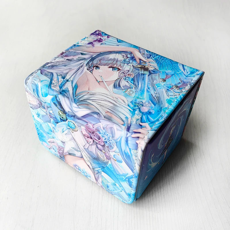 Yugioh Traptrix Sera Deck Box PU Leather Game Storage TCG Cards 100+