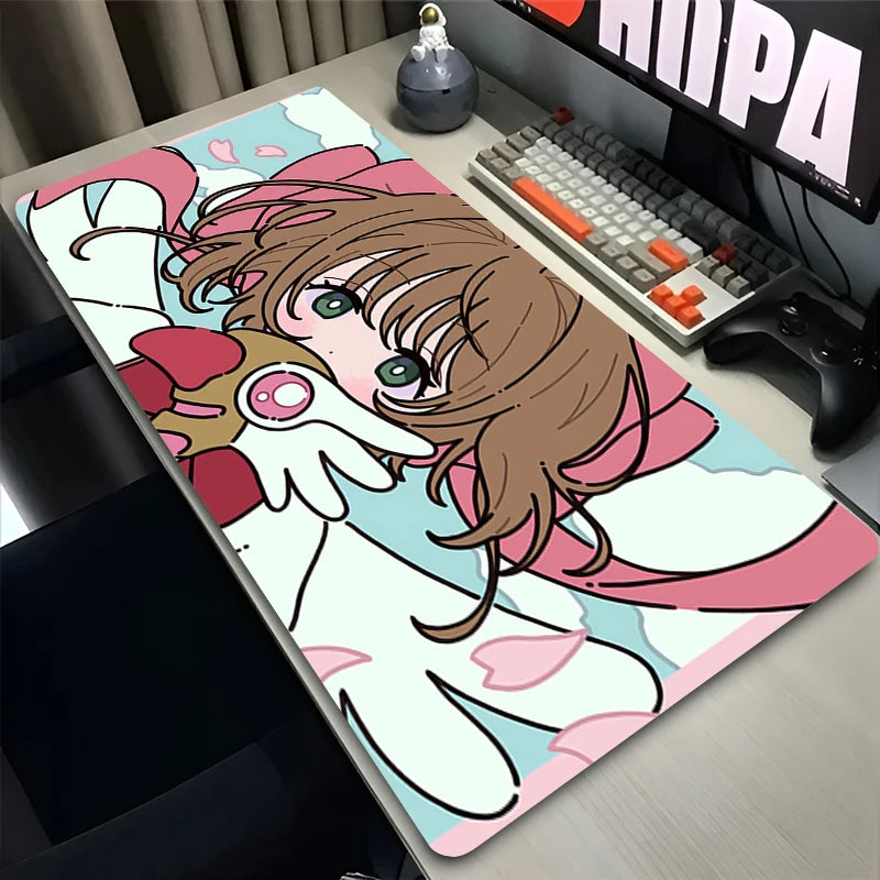 **** Anime Extended Mouse Pad Laptop Gaming Accessories C-card Captor Sakura