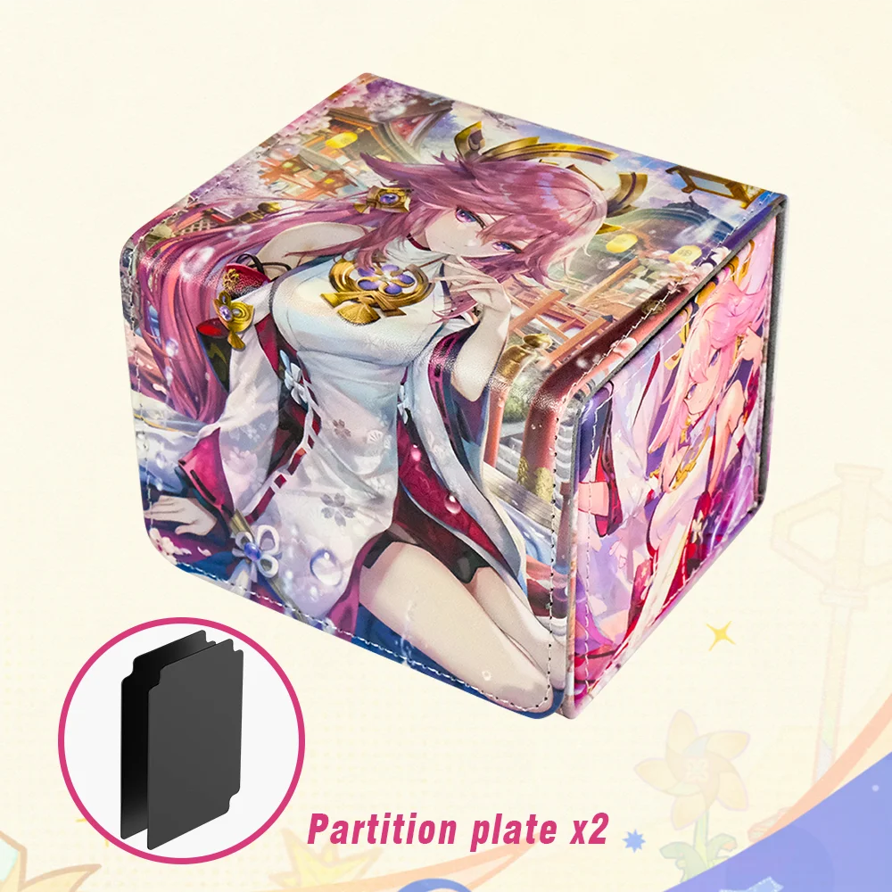 Premium Imitation Leather Trading Card Bag Holds 200+ TCG Cards