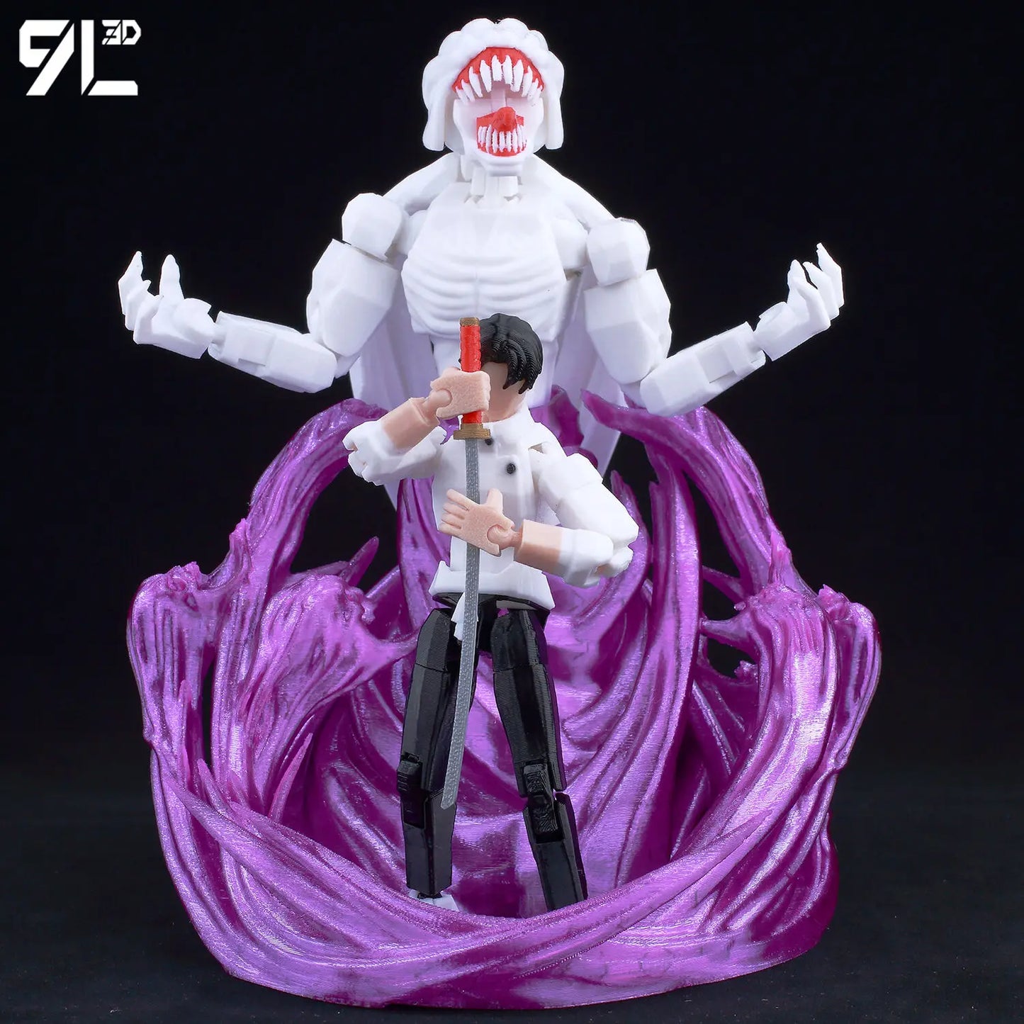 **** 9L3D Printed Jujutsu Kaisen Action Figures Sukuna Yuji Yuta Gojo
